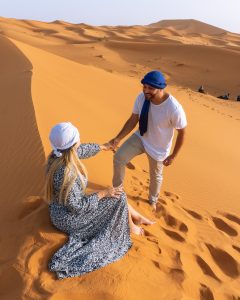 Dormir no deserto do Saara